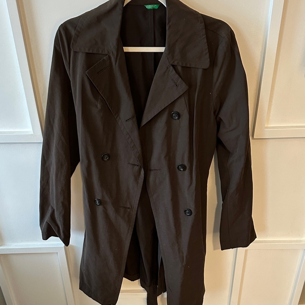 United Colors Of Benetton Dark Brown Coat